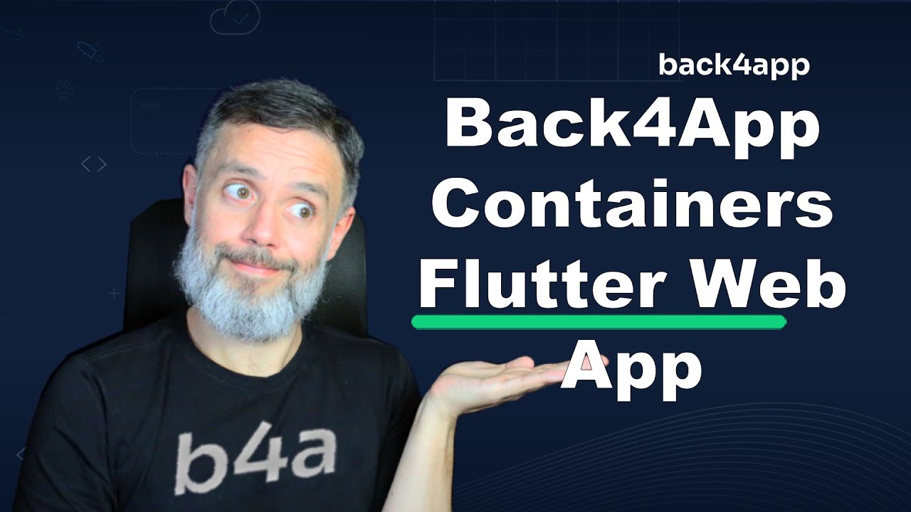 Deploying a Flutter Web App in Back4App Containers