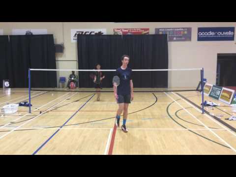 2016 Atlantic Elite U17 MS Rory White vs Colin Jia