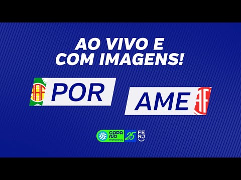 AO VIVO E COM IMAGENS:  PORTUGUESA x AMERICA  - FINAL (VOLTA) - COPA RIO