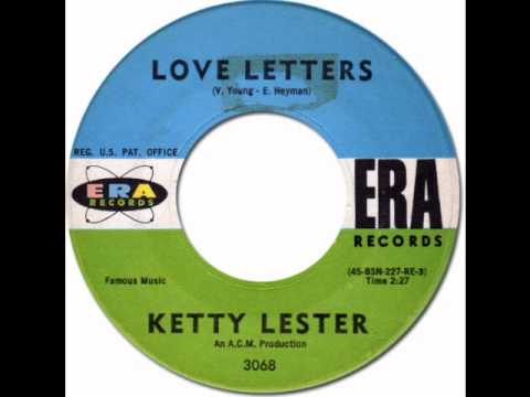 LOVE LETTERS - Ketty Lester [Era 3068] 1962