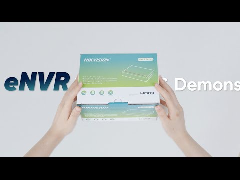 Hikvision eNVR Unboxing & Demonstration