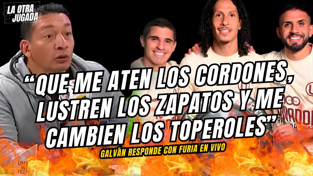 GALVÁN RESPONDE EN VIVO RESPONDE FUERTE A CORZO, RIVEROS Y DI BENEDETTO