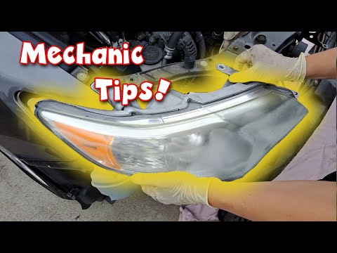 Change Headlight Assemblies Toyota Camry 2012 - 2014