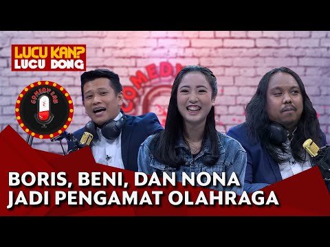 SERU!!! Beni Jadi Komentator Bola Abis Itu Ditantang Jadi Kiper - COMEDY LAB (PART 1)