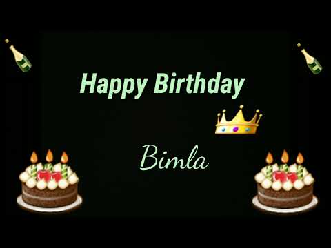 Happy Birthday Bimla | Happy Birthday Wishes For B Alphabet Names