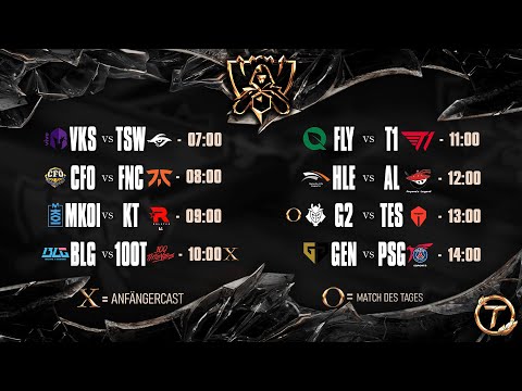 WORLDS2025 - Swiss Stage Tag 1 | #worlds2025