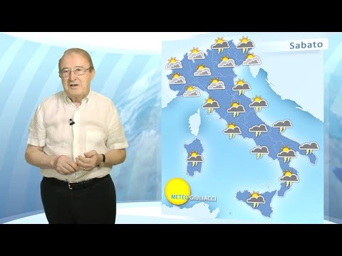 Previsioni meteo per sabato 17 luglio. Ancora instabile, soprattutto al Centrosud