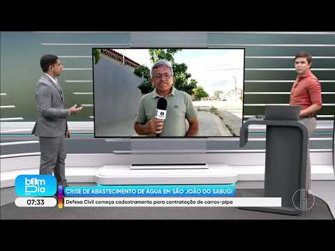 Bom Dia Inter RN - 14/01/2026 - Crise hídrica: atualizações sobre São João do Sabugi, no Seridó