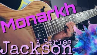 Video thumbnail for Visitando la Jackson X Series Monarkh SCX - Zebrawood - Demo by Gio Meléndez