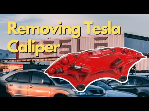 Removing Brake Calipers on a Tesla (Brembo)