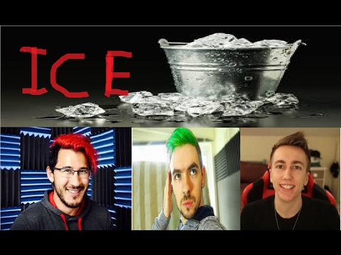 Youtubers Ice Bucket Challenge