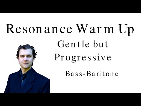 Singing Warm Up - Gentle but Progressive - Bass Baritone