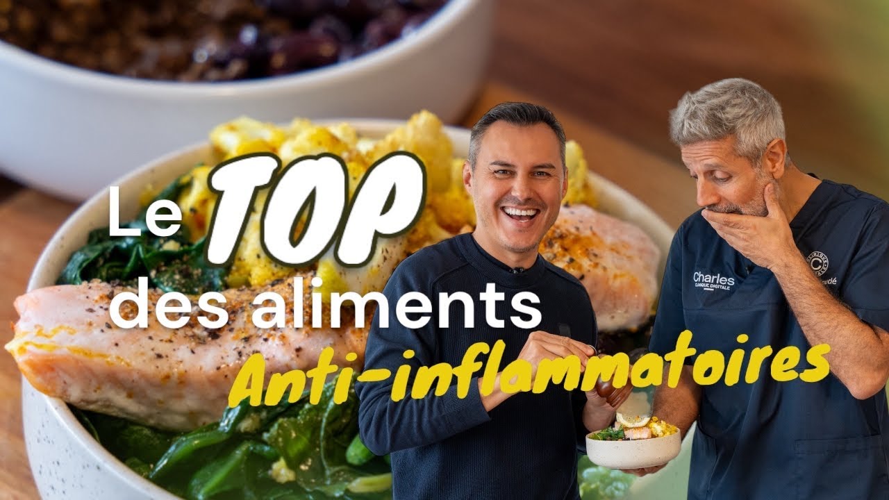 Le top des aliments anti-inflammatoires : Hervé Cuisine x Charles.co