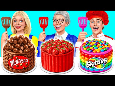Me vs Grandma Cooking Challenge | Cool Food Tricks by Mega DO Challenge