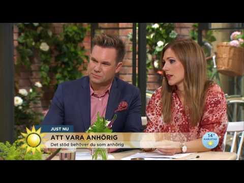 "Anhöriga till sjuka glömmer ofta sig själva" - Nyhetsmorgon (TV4)