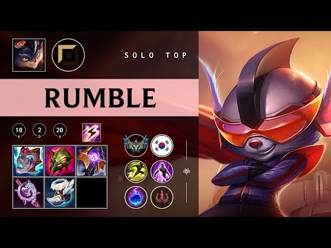 Rumble Top vs Renekton - KR Challenger Patch 26.01