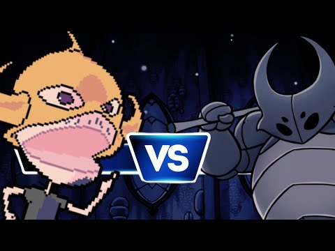 Sabaku No Maiku VS Falso Cavaliere (Hollow_knight blind-run)