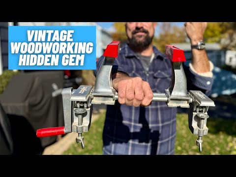 You Need This Vintage, Odd Ball Woodworking Tool!!  ||  Zyliss Clamp Review