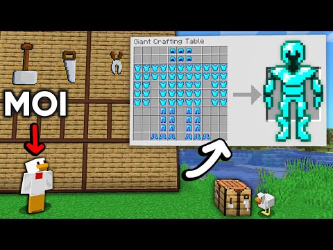 ShadobassMc - I need to finish Minecraft but I can CRAFT GIANT ITEMS..