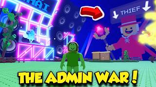 The ADMIN WAR In Grow A Garden WAS INSANE! (Jandel vs Sammy)