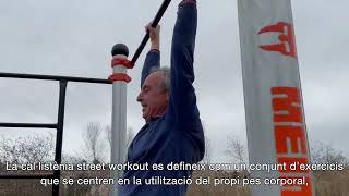 Nou parc de cal·listènia a Can Vilar