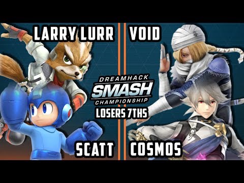 DHATL 17 Smash 4 - Larry Lurr & Scatt Vs. Void & Cosmos Doubles - L7ths - Smash Wii U