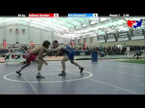 Anthony Gardner vs. Kris Klapprodt at 2013 ASICS University Nationals - FS