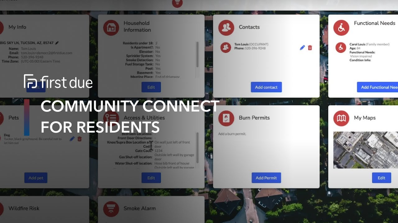 First Due Community Connect: For Residents