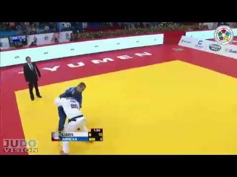 Judo World Masters Tyumen 2013: Ilias ILIADIS (GRE) - Alexandr JURECKA (CZE) Elimination [-90kg]