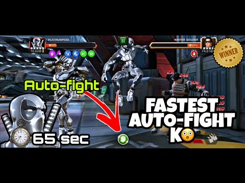 Platinumpool gets the fastest Auto-fight kill in MCOC | Marvel Contest of Champions