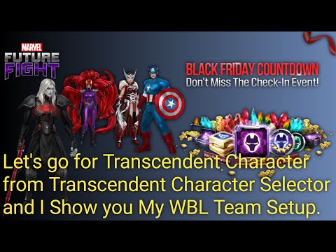 Black Friday Check-in Event! Potential Transcendent Selector! Marvel Future Fight
