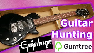 Video thumbnail for Epiphone Guitar Hunting On Gumtree | Finding A Brand New Les Paul Express by The Guitar Manifesto