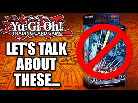 Yu-Gi-Oh! Let's Talk About The Egyptian God Structure Decks...