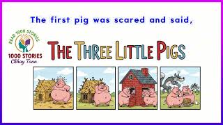  Learn English Through Story | The Three Little Pigs | Reading and Listening English Story…
