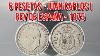 Download lagu 5 Pesetas - Juan Carlos I 1975 -  King of Spain - Coin Collection mp3 Download lagu 5 Pesetas - Juan Carlos I 1975 -  King of Spain - Coin Collection mp3