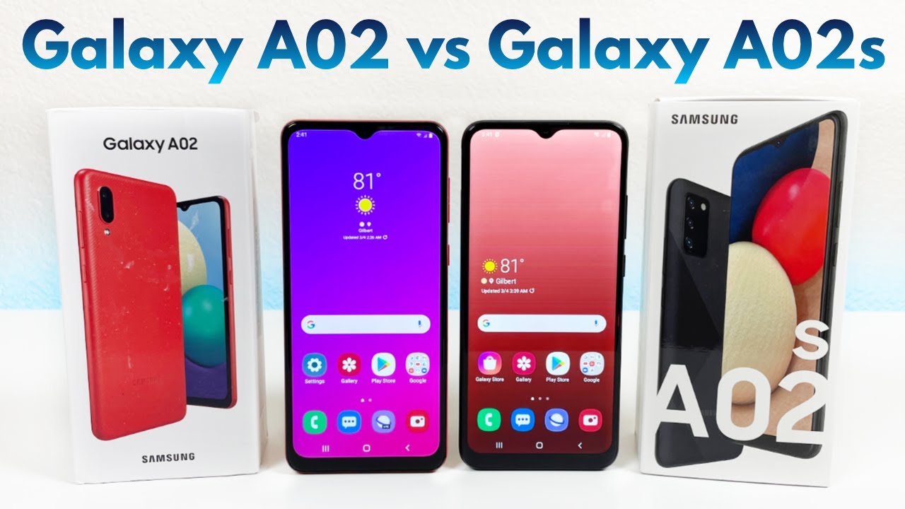 Samsung Galaxy A02 vs Samsung Galaxy A02s - Who Will Win?