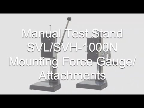 Manual Test Stand