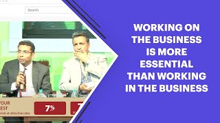 Working on the Business is more essential than working in the Business  image