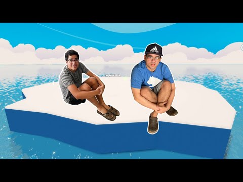 FOMOS MORAR EM CIMA DE UM BLOCO DE GELO NO POLO SUL!!! - Roblox Penguin Tycoon