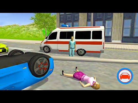 City Emergency Ambulance 3D - Rescue Van Driving Simulator - Android Gameplay HD