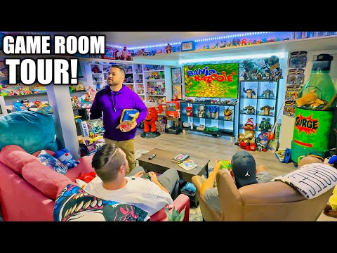 This is beyond Collecting...its an Obsession (Game Room Tour)
