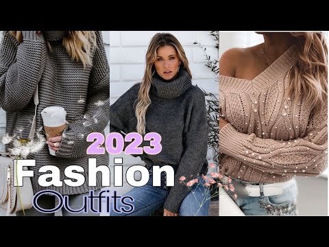 OUTFITS DE MODA 2023 🍁 NUEVAS TENDENCIAS MODA OTOÑO INVIERNO 🍁