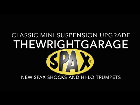 Classic Mini Cooper Spax Adjustable Shocks Install