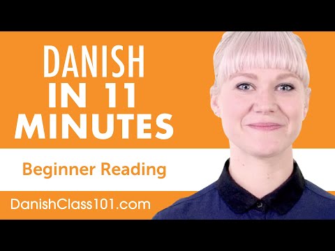 11 Minutes of Danish Reading Comprehension for Beginners