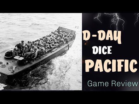 Game Review of D-Day Dice Pacific
