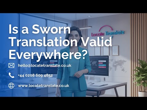 Is a sworn translation valid in every country?