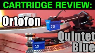 Ortofon Quintet Blue MC cart 0.5mV review - shoot-out with Hana EL.