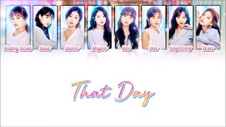 Lovelyz 러블리즈 – That Day 그날의 너 [ 가사 / COLOR CODED LYRICS ]