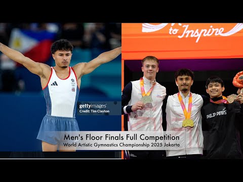 Men's Floor Finals Full Competition | World Artistic Gymnastics Championship 2025 Jake Jarman Gold