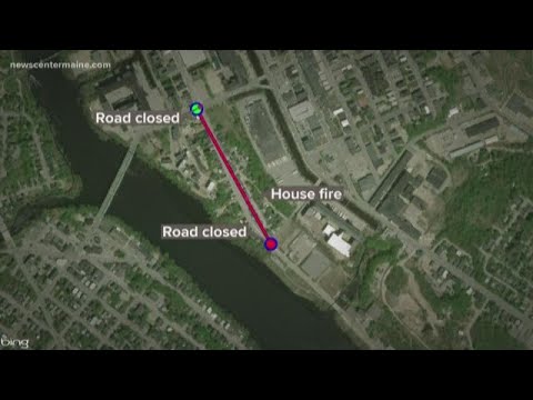 Lincoln Street fire in Lewiston